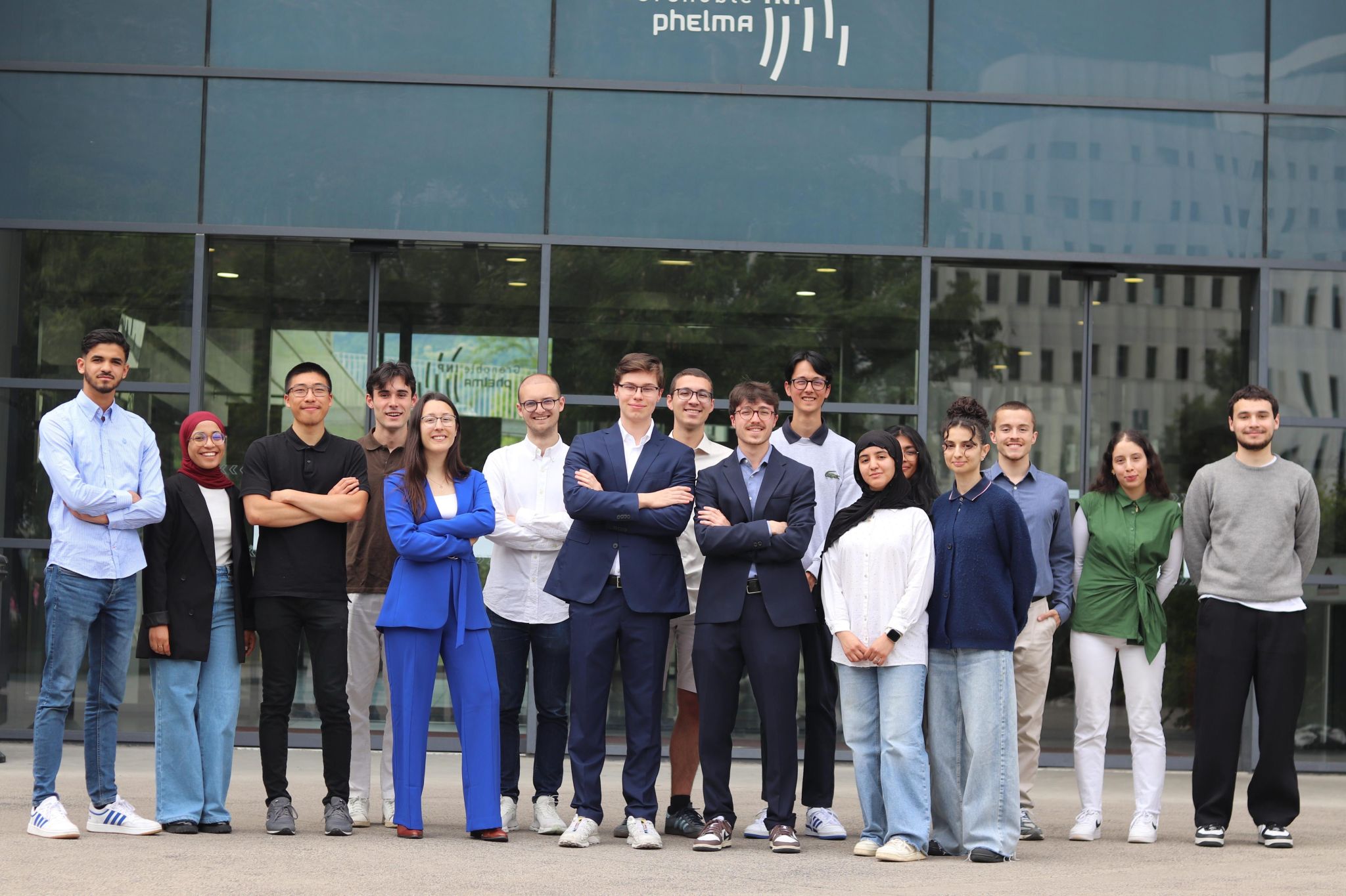 photo de l'équipe de la junior études de phelma